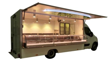 Camion magasin boucherie charcuterie