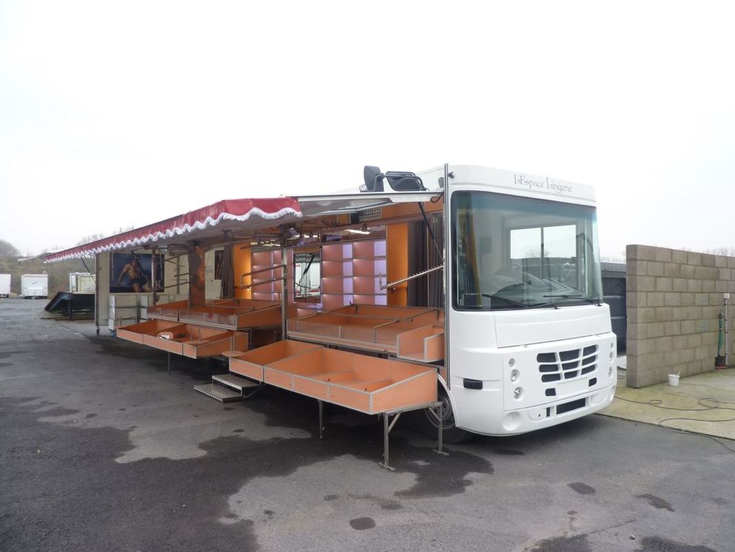 Camion d'occasion textile panoramique - 760