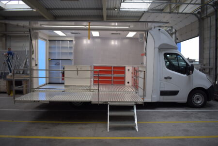 CAmion podium 2 Camion Podium ouvert 2