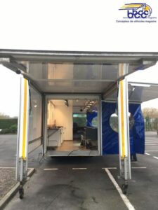 vitrine poissonnerie sur marché