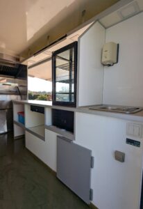 plan de travail food truck