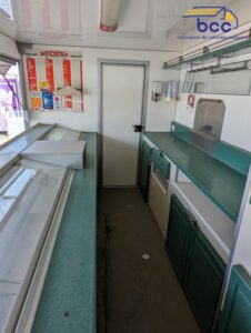 intérieur du camion tournées boucherie