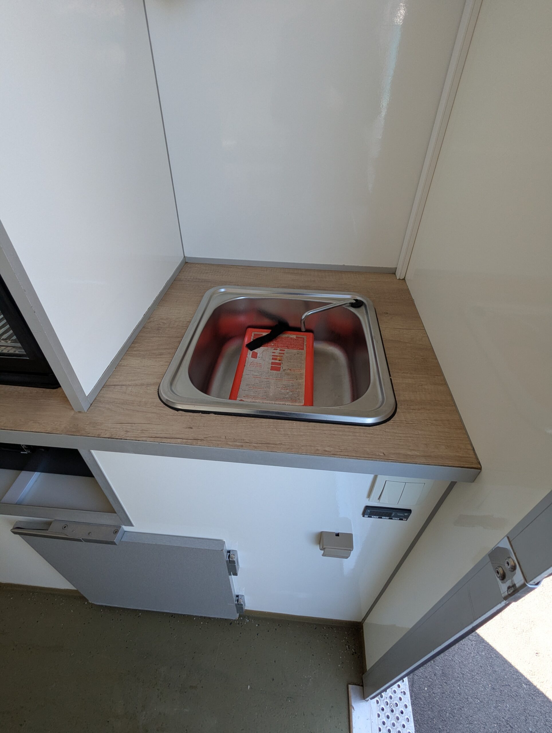 évier inox foodtruck