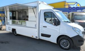 Vue extérieure foodtruck Renault 4m20