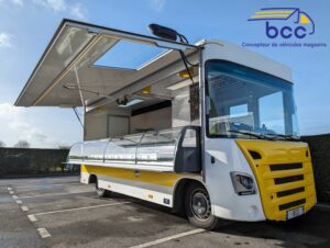 Camion marché panoramique Renault – vue avant