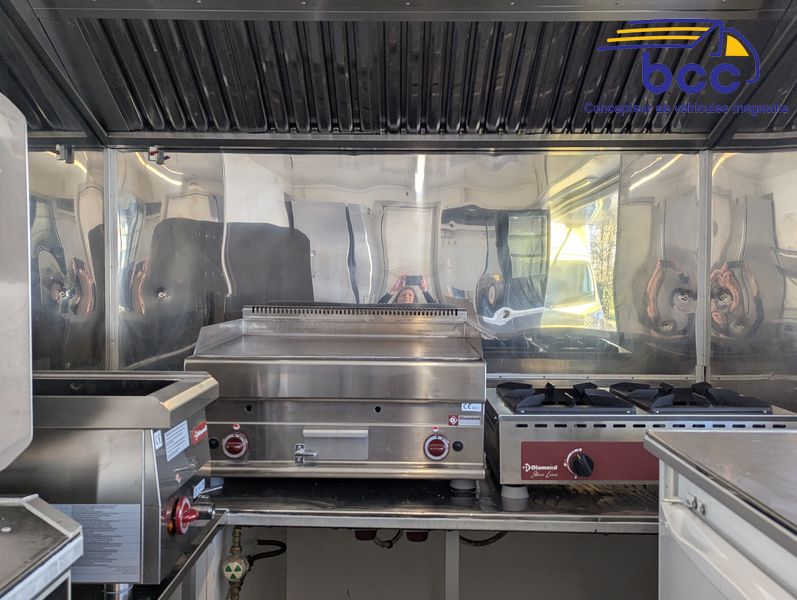 Poste cuisson gaz snack