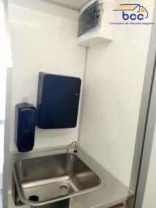 Lave-mains foodtruck inox