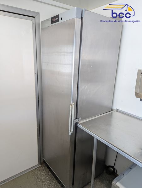 Frigo haut inox foodtruck