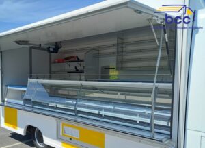 vitrine réfrigérée camion épicerie