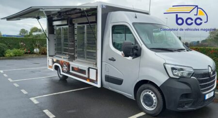 camion rôtisserie Renault Master vente extérieure