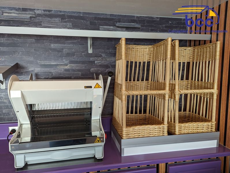 trancheuse à pain camion boulangerie