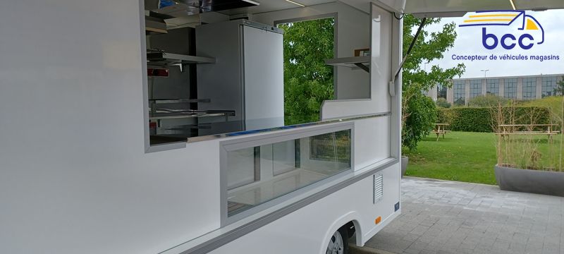 aménagement intérieur camion friterie