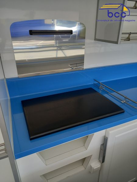 plan de travail camion épicerie