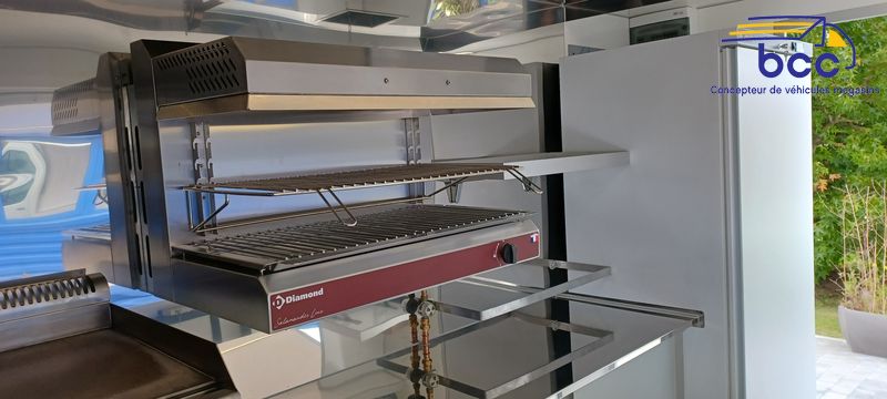 équipements cuisson camion friterie