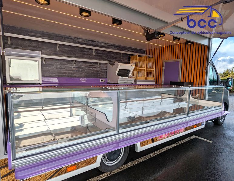 camion marché boulangerie pâtisserie