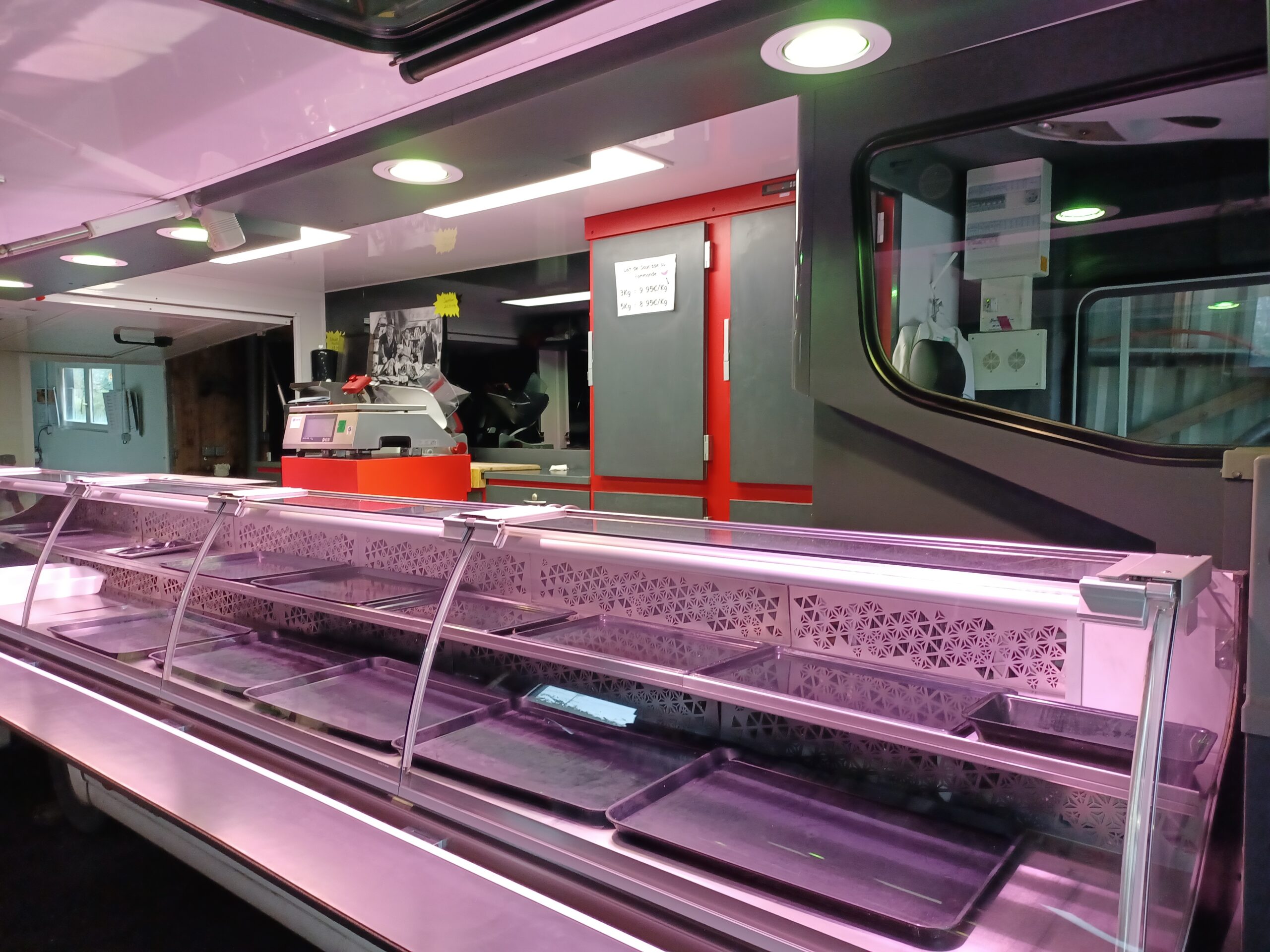 vitrine camion panoramique