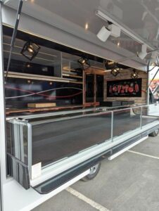vitrine camion marché