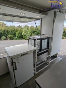 vitrine réfrigérée camion snack