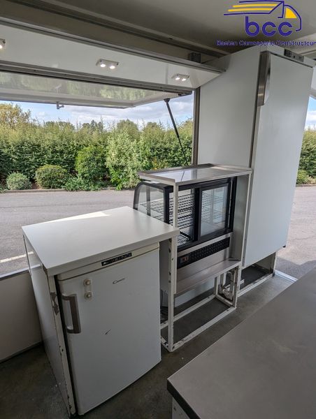 vitrine réfrigérée camion snack